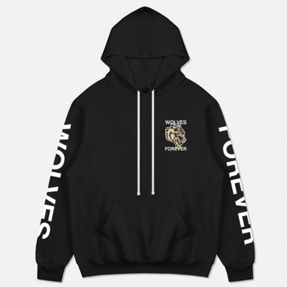 Darc Sport Bushido Code Wolves Forever Hoodie Black Large Limited 601/1000
